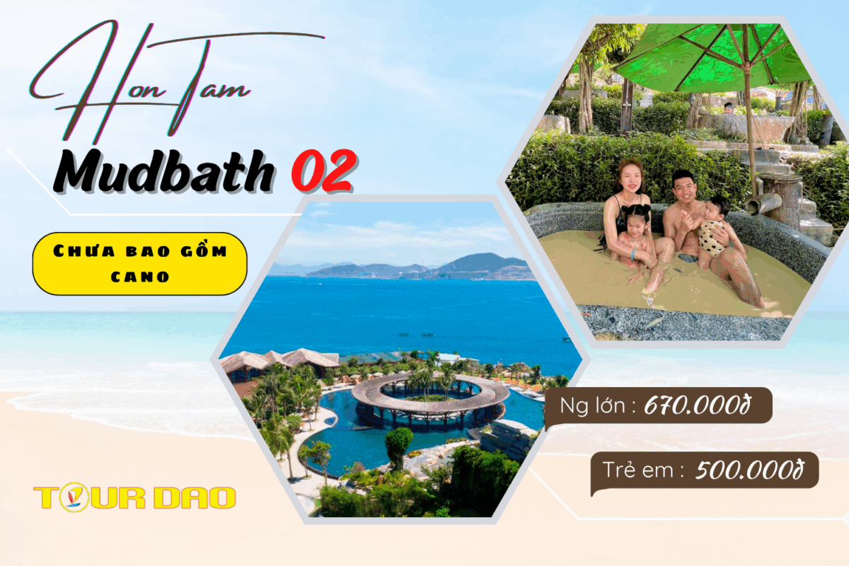Vé tắm bùn Hòn Tằm 4 Mudbath 02